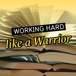 working hard like a warrior playlist cover