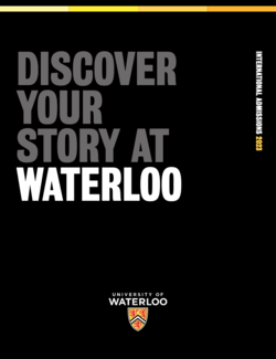 Cover of Waterloo viewbook