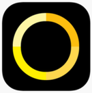 The Portal icon is an outline of a circle in Waterloo's signature gold colours, set against a black background.
