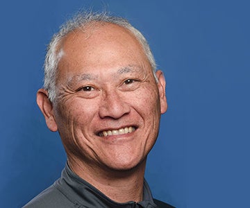 Occupational therapist and executive director Gord Hirano