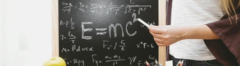 equations on a blackboard