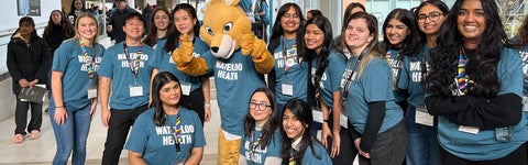 A group of Faculty of Health student ambassadors