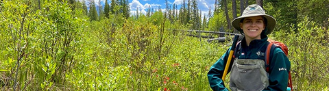 Zoe, environment student