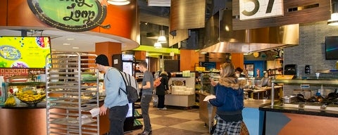 The eatery at the Village 1 residence dining hall.