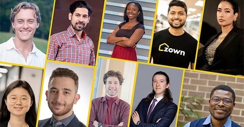 Group of 10 Waterloo entrepreneurs