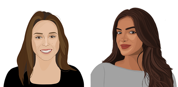 Avatars of Alexis and Layanne