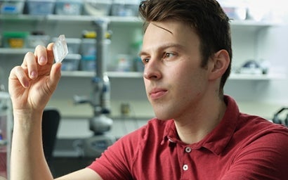 Waterloo Engineering student working on a project