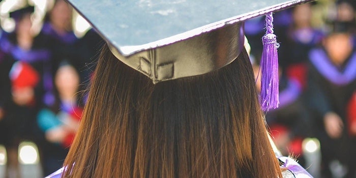 High school graduation. 