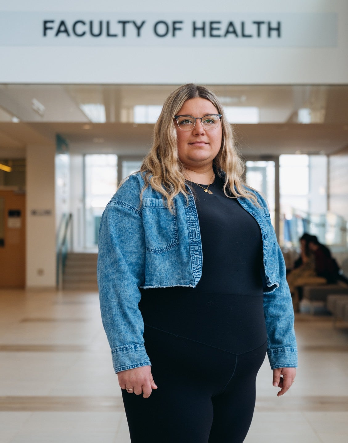 Lindsie in faculty of health