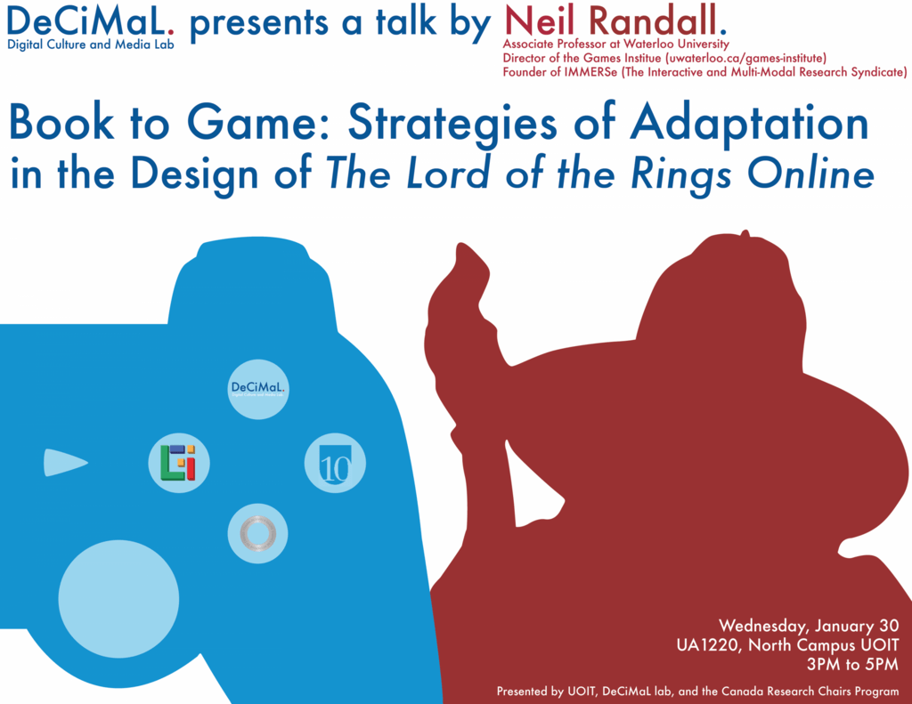 Neil Randall's University of Ottawa talk event image.