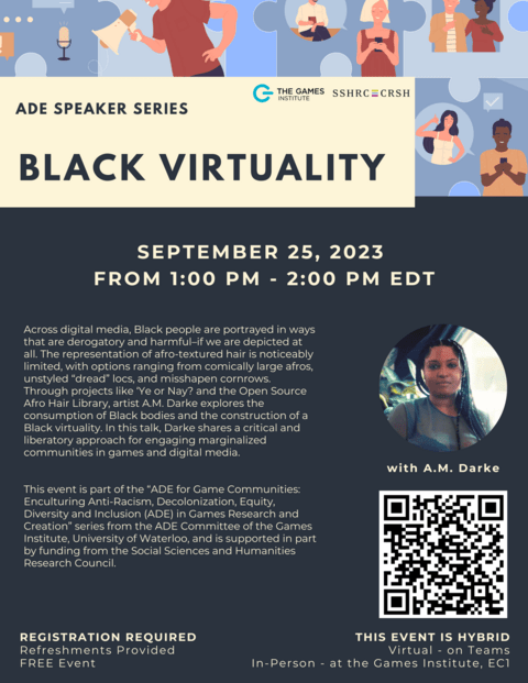 Black Virtuality Poster