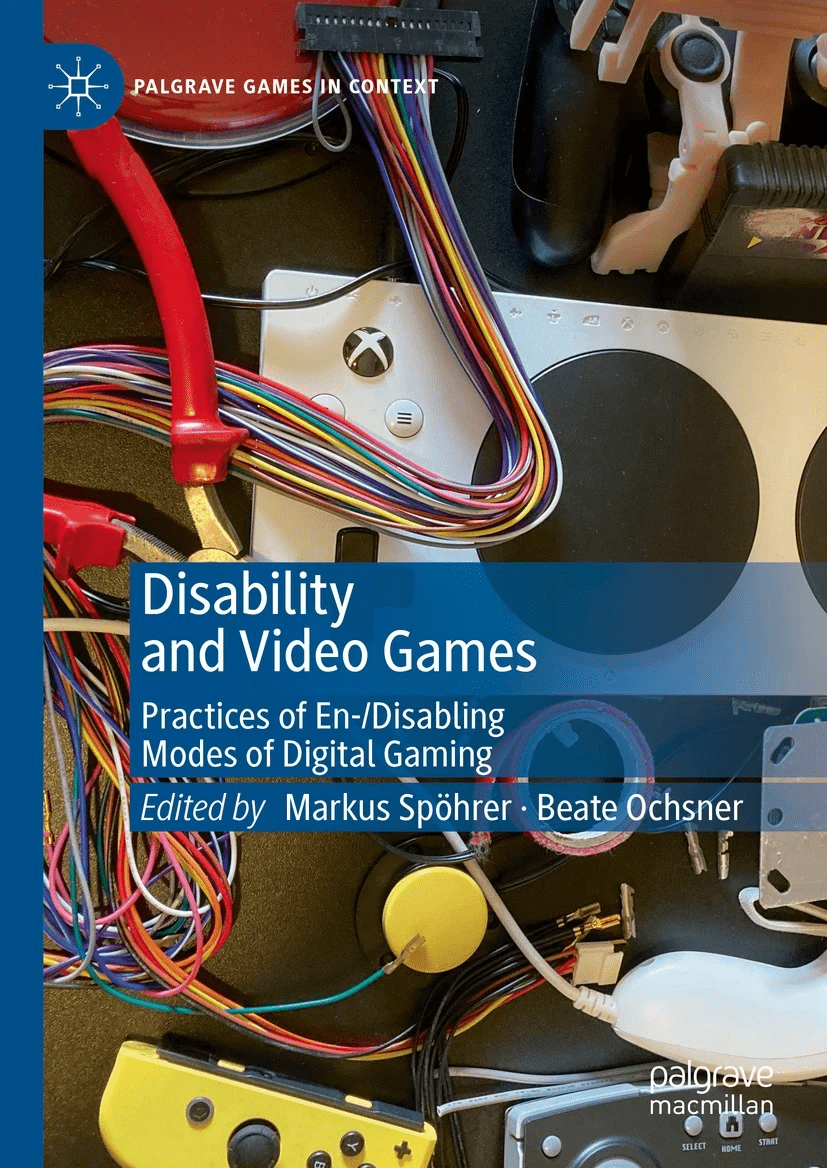 Book Cover of "Disability and Video Games"