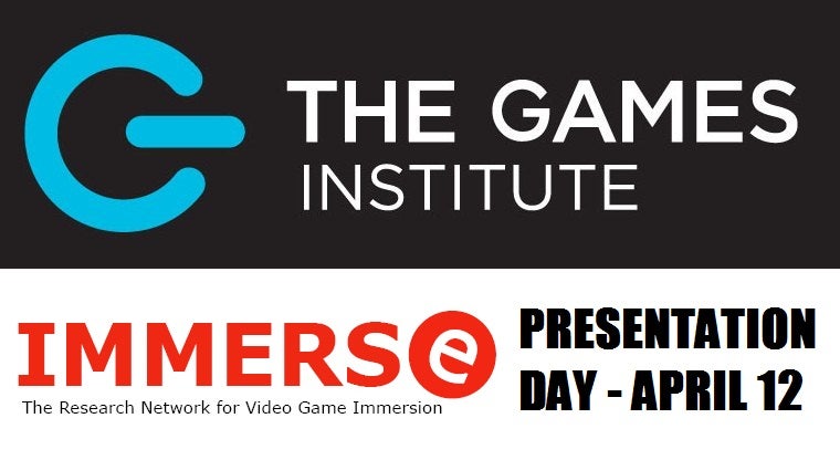 The Games Institute and IMMERSe presentation day.