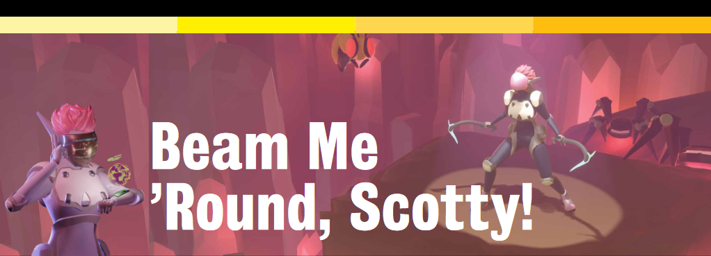 Beam Me 'Round, Scotty! Banner