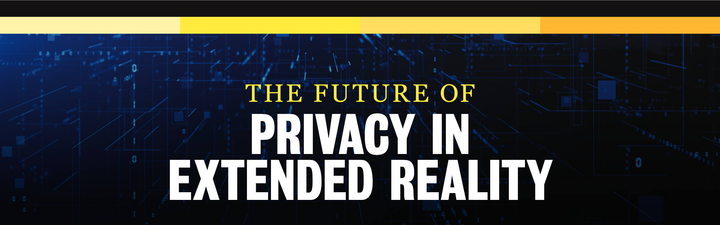 The Future of Privacy in Extended Reality