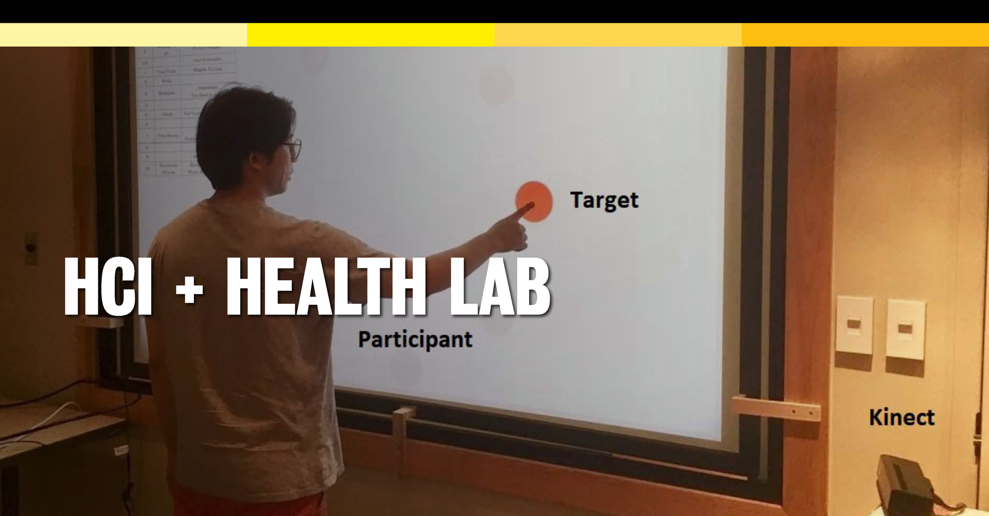 Human-Computer Interaction and Health Lab Banner
