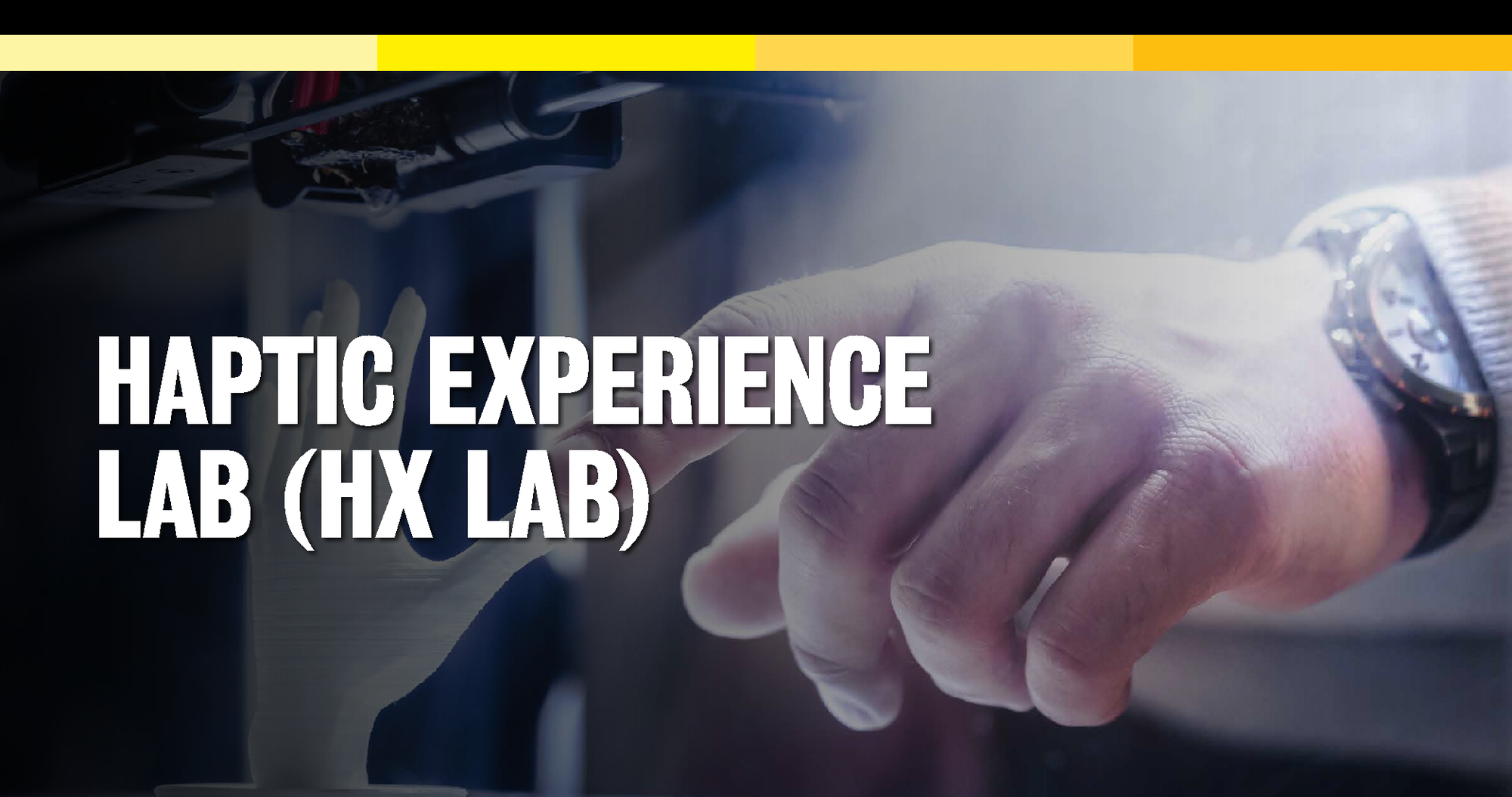 Haptic Experience Lab (HX Lab) Banner