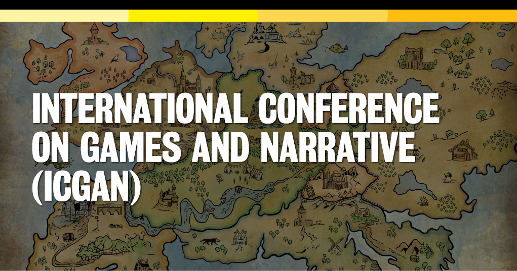 International Conference on Games and Narrative Banner