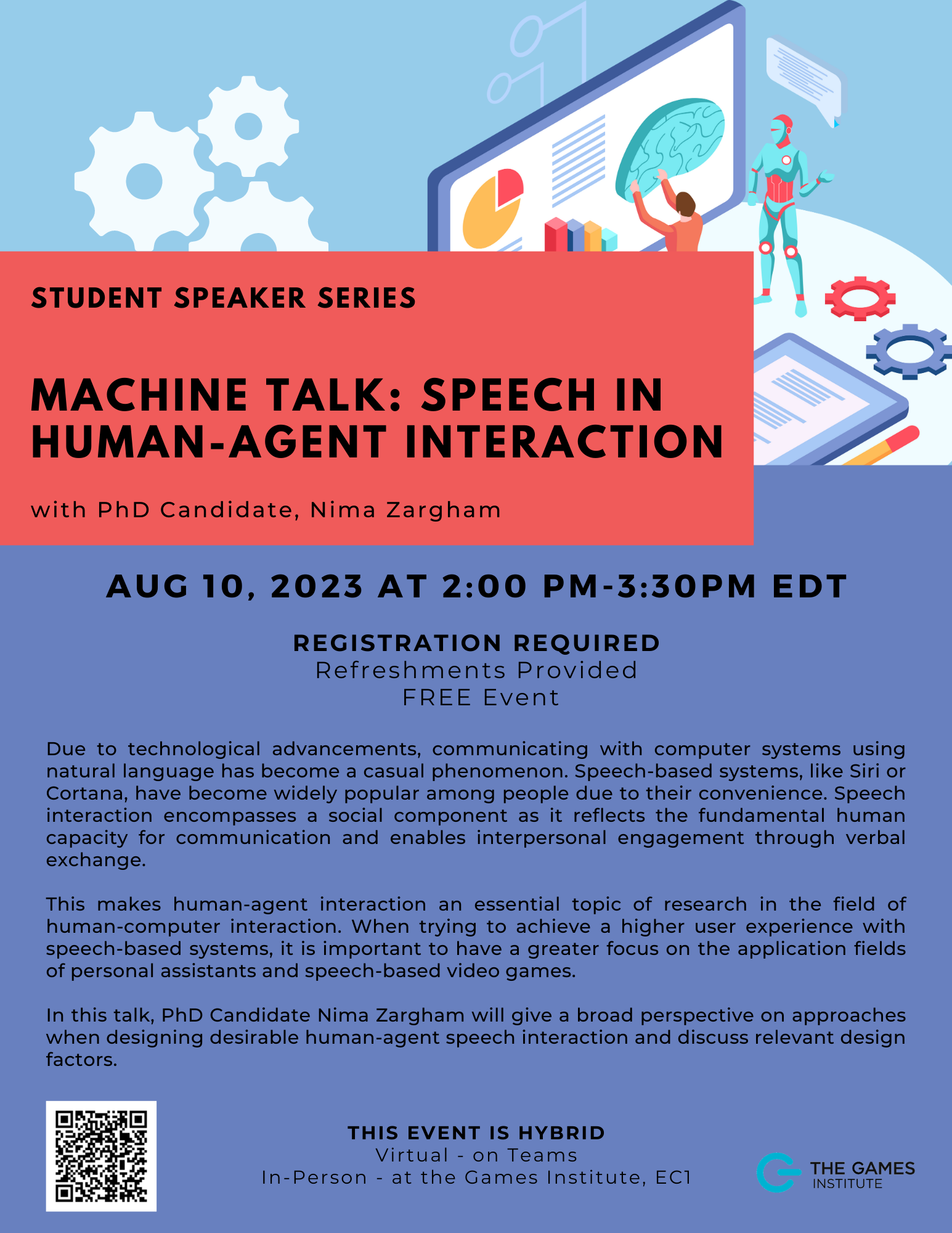 Speech in Human-Agent Interaction with Nima Zargham