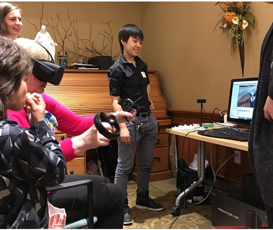 VR exergame showcase