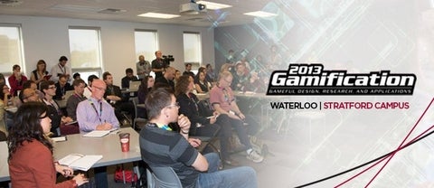 Attendees of Gamification 2013