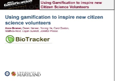 Using Gamification to Inspire New Citizen Science Volunteers