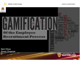 Gamifying the Employee Recruitment Process