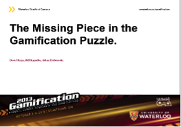The Missing Piece in the Gamification Puzzle