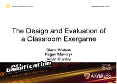 The Design and Evaluation of a Classroom Exergame