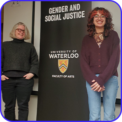 L- Jennifer Saul, R- Ishita Ananth Krishnan