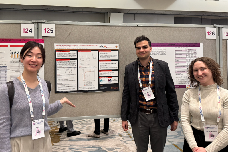 taylor with friends at LUPUS 2025