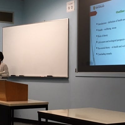 Elizabeth Opiyo presenting at 2016 CAGONT