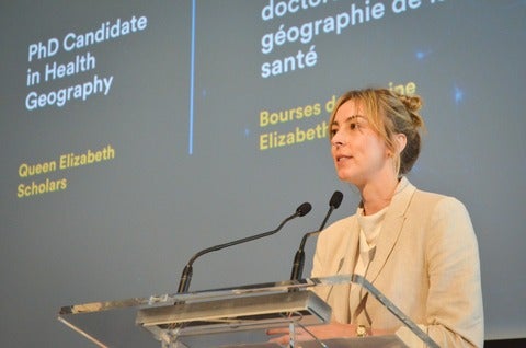 headshot of Alexa during my keynote address