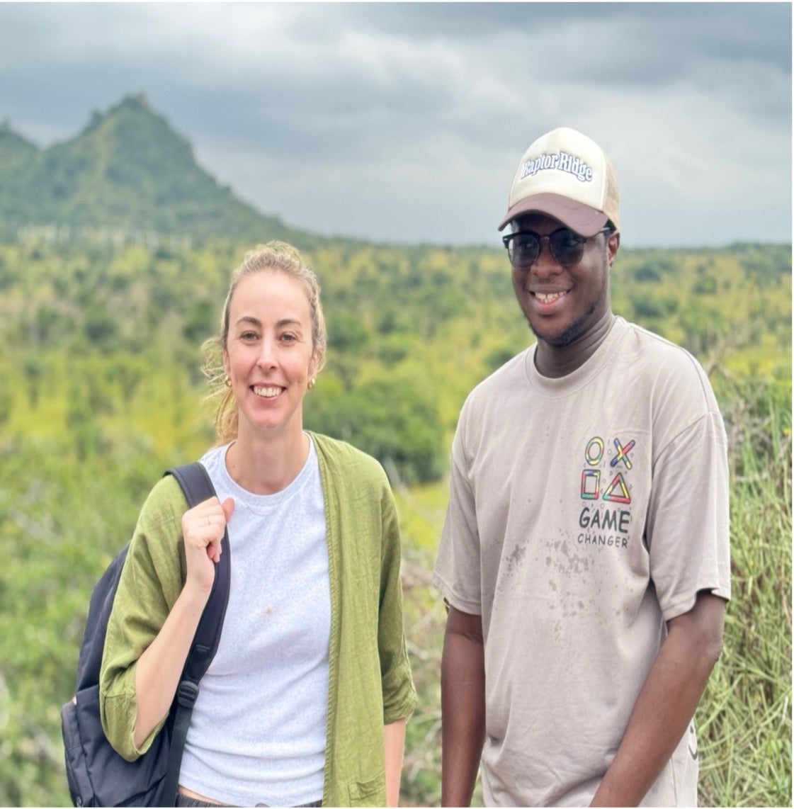 pascaal and alexa standing together 