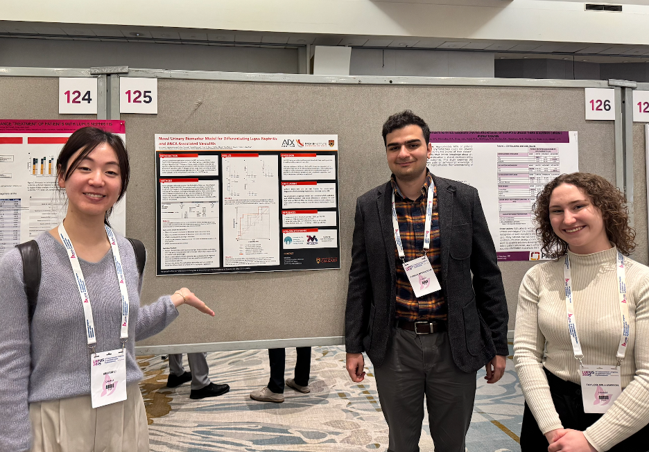 taylor with friends at LUPUS 2025