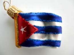 Cuban flag ornament