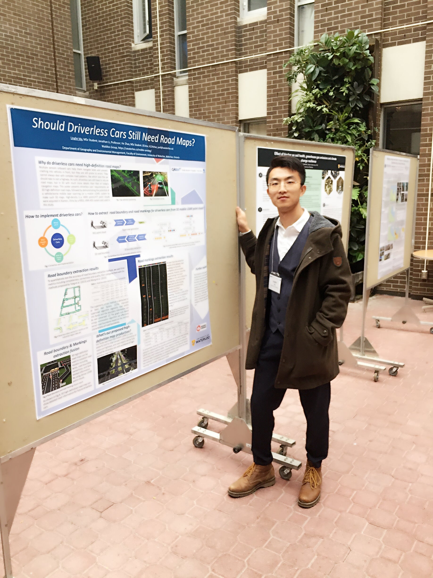 Canadian Association of Geographers - Ontario Division poster presentation - Lingfei Ma