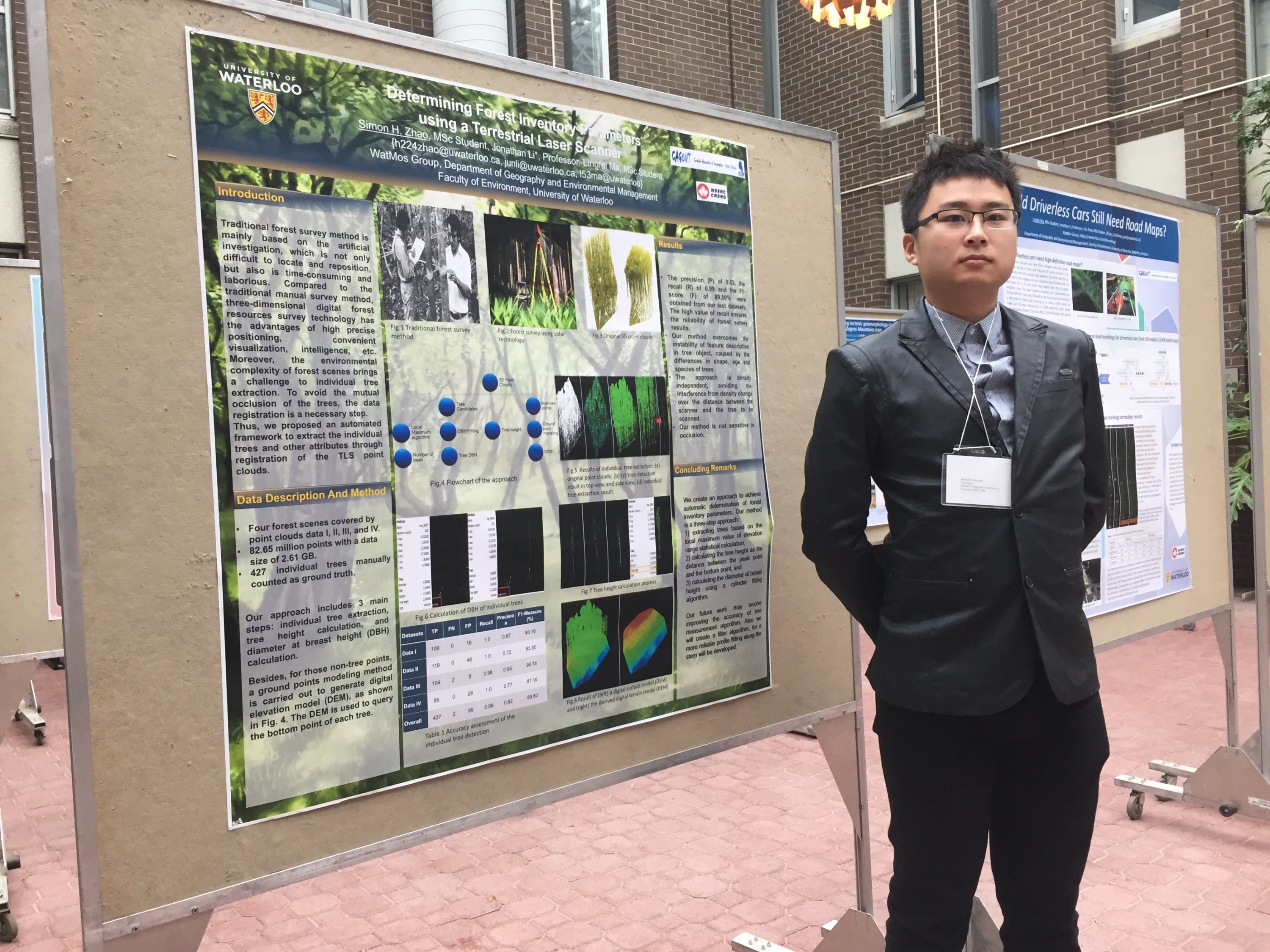 Canadian Association of Geographers - Ontario Division poster presentation - He Zhao