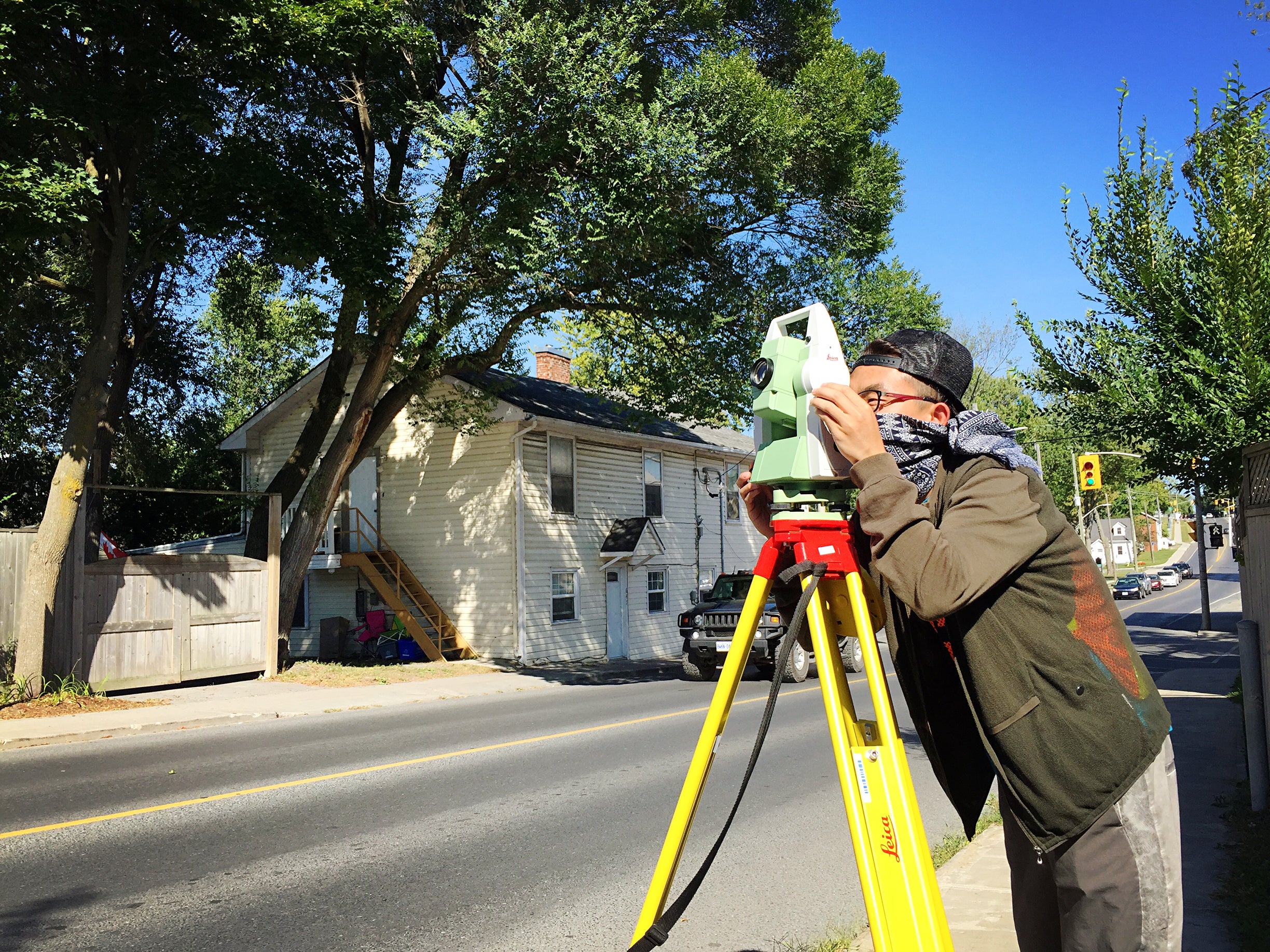Field work at Kingston