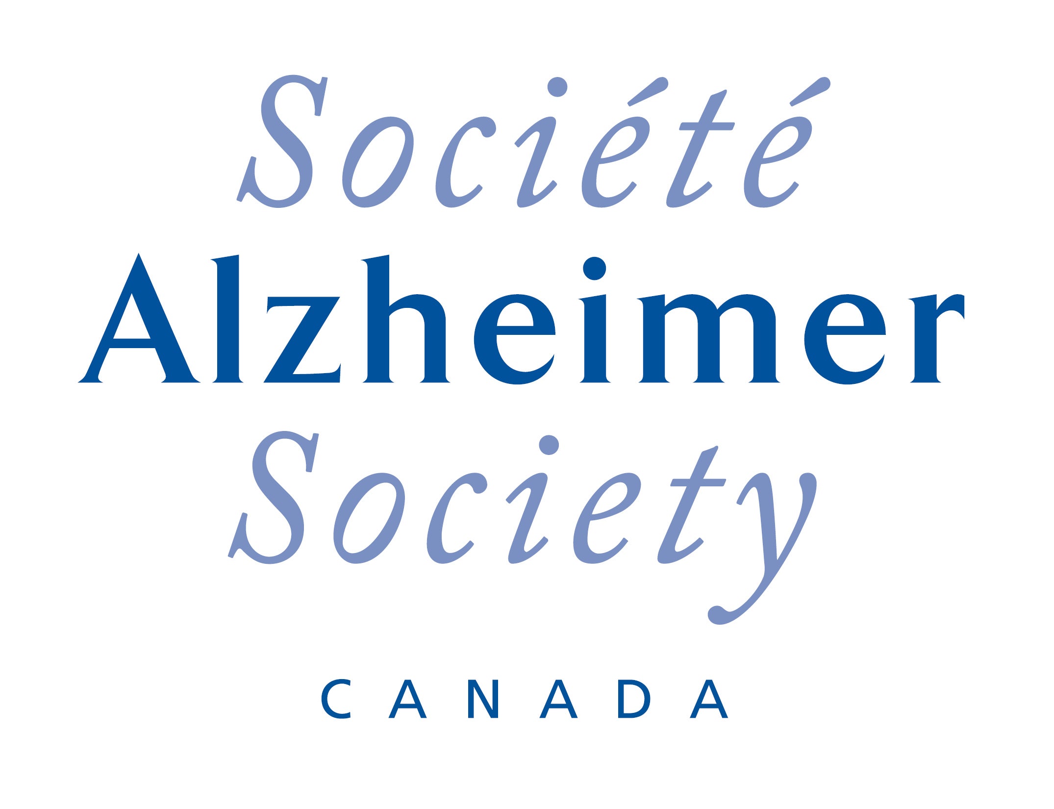 société alzheimers society canada logo
