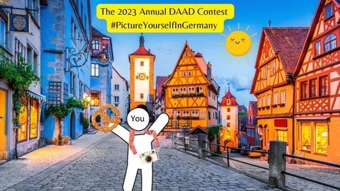 2023 DAAD students contest poster