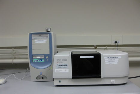 FT-IR 8400S Spectrometer

