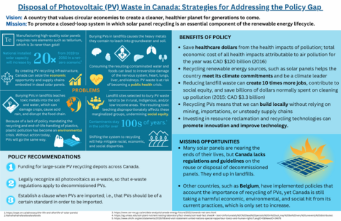 An infographic of the groups policy placemat