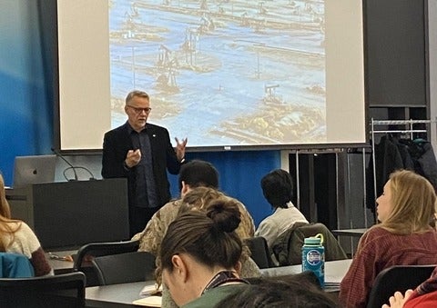 Edward Burtynsky lecture for GESP students