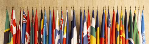 Flags from different countries