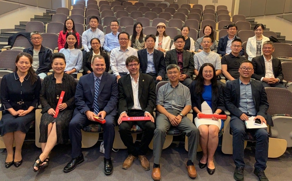 Central University of Finance and Economics Delegation