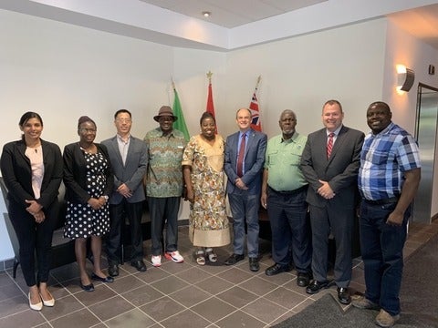 Copperbelt University and Zambian High Commission Delegation
