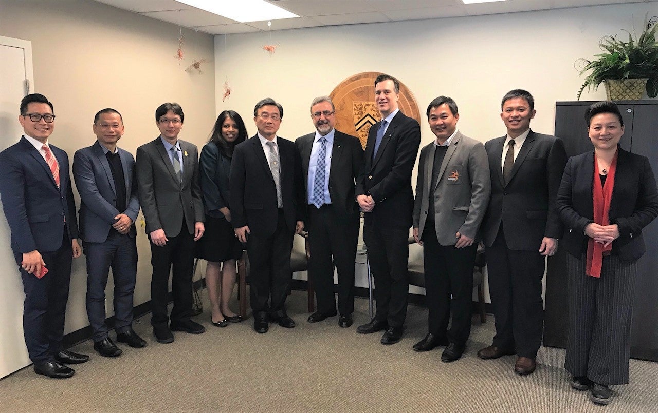 Suraranee and Waterloo delegates