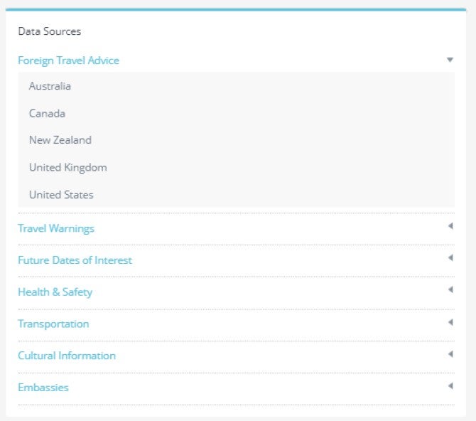 Destination Information screenshot step 4