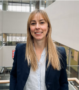 woman smiling looking at camera